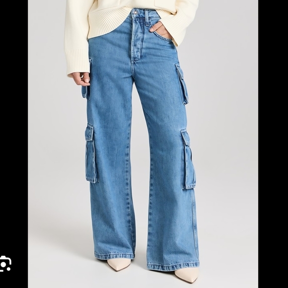 Favorite Daughter 'The Carly Shortie Cargo Jeans' - Picture 6 of 7